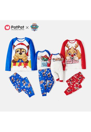 PAW Patrol Big Graphic Christmas Family Matching Pajamas Sets(Flame Resistant)