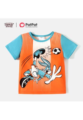 Looney Tunes Toddler Boy Colorblock Sporty Short-sleeve Tee