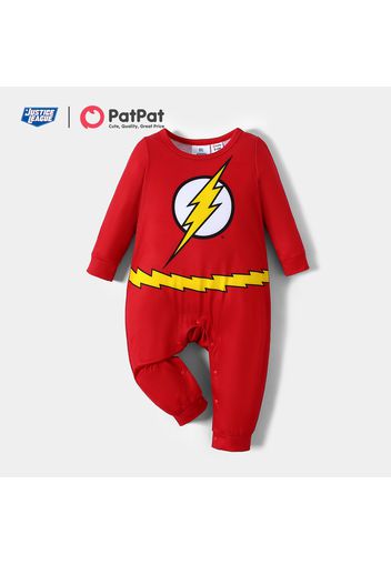 Justice League Baby Boy/Girl Super Heroes Logo Jumpsuit