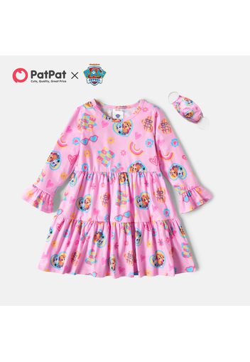 PAW Patrol Toddler Girl Rainbow and Allover Dress