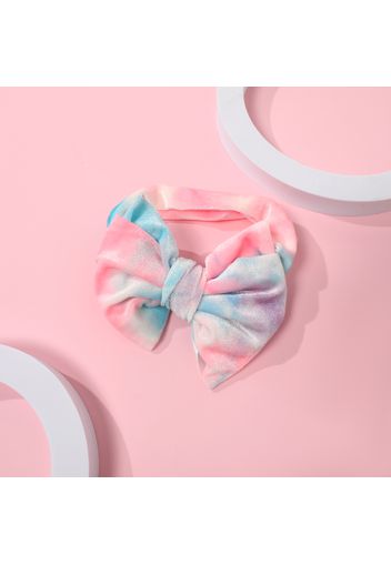 Tie Dye Big Bow Headband Hair Accessory for Girls