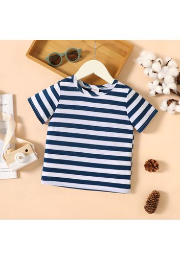 Toddler Boy Casual Stripe Short-sleeve Tee