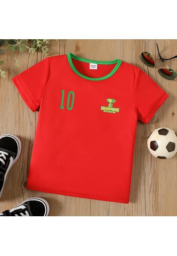 Kid Boy  Number Sports T-shirt