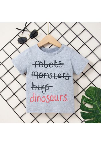 Baby / Toddler Boy Funny Letter Dinosaur Tee