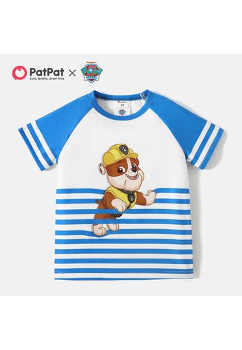 PAW Patrol Toddler Girl/Boy Striped Short Raglan Sleeve Tee