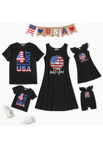 Mosaic Independence Day Stripe and Star Family Matching Sets