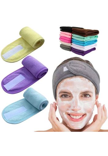 Headbands Velcro Hair Band Multipurpose Girls Adjustable Yoga Headscarf Hairband Mask Make-up Accessories Women