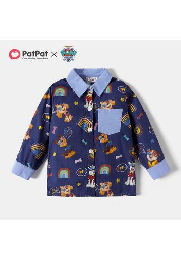 PAW Patrol Toddler Boy Cotton Pups Team Sweatshirt and Tee