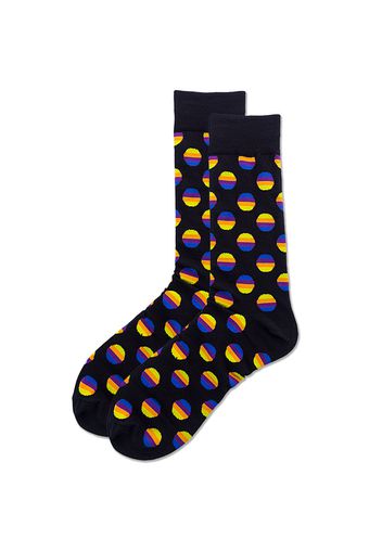 Women Painting Art Socks Striped Geometry Creative Art Novelty Socks