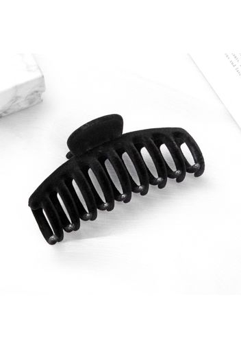 Women Big Hair Claw Clips Non-slip Banana Claw Clips Fleece Strong Hold Large Claw Clip for Long Thick Hair