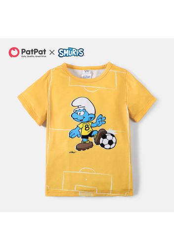 Smurfs Kid Boy Sporty Short-sleeve Tee