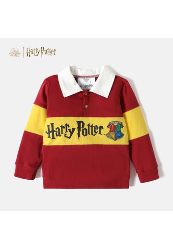 Harry Potter Toddler Boy Colorblock Front Button Shrit