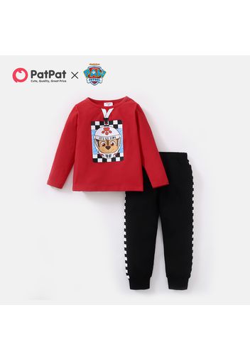 PAW Patrol 2-piece Toddler Boy Space Chase Cotton Top and Solid Pants Set