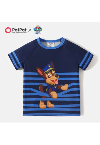 PAW Patrol Toddler Girl/Boy Striped Short Raglan Sleeve Tee