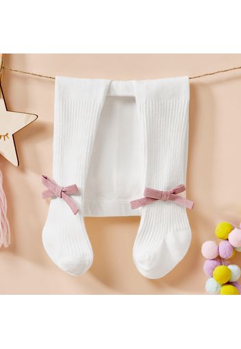 Baby / Toddler / Kid Solid Bowknot Stockings (Various colors)