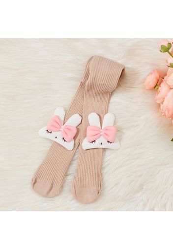 Baby / Toddler / Kid Cartoon Rabbit Decor Solid Color Pantyhose Tights