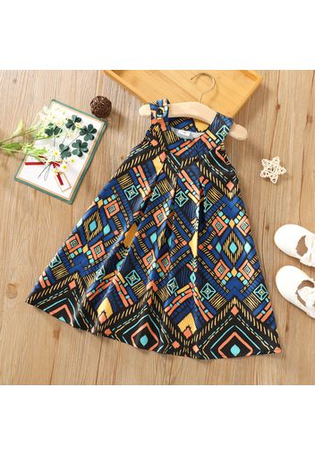 Toddler Girl Exotic Boho Sleeveless Halter Dress