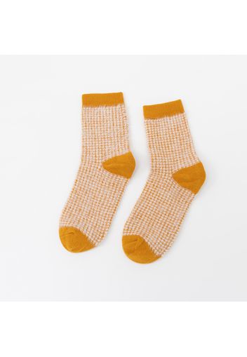 Women Textured Pattern Warm Plush Floor Socks