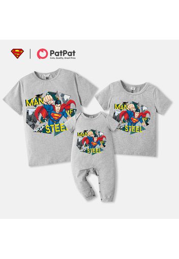 Superman Daddy and Me "Man of Steel" Cotton Tee and Jumpsuit