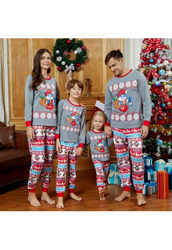 Smurfs Papa Smurf Fairisle Family Matching Pajamas(Flame Resistant)