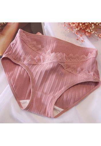 Maternity Color Block Plain Underwear