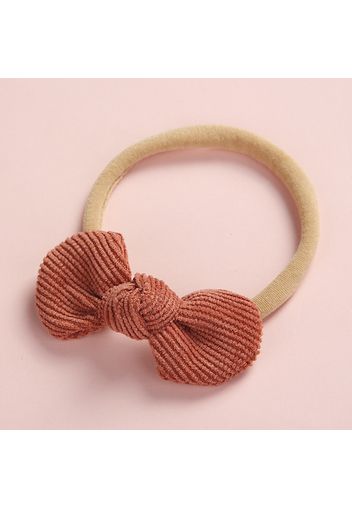 Pretty Bowknot Solid Hairband for Girls