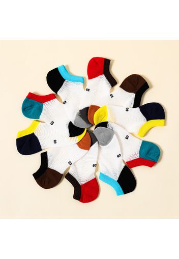 5-pairs Baby / Toddler / Kid Color Block Socks