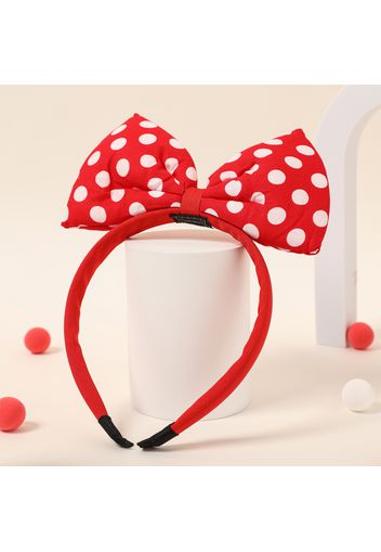 Red Bow Hair Hoop Headband for Girls