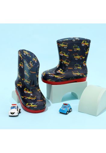 Toddler / Kid Forklift Train Car Pattern Rain Boots