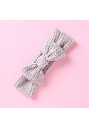 Baby / Toddler Girl Solid Knitted Bowknot Headband