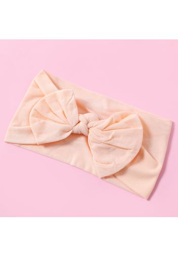 Pure Color Bow Headband for Girls