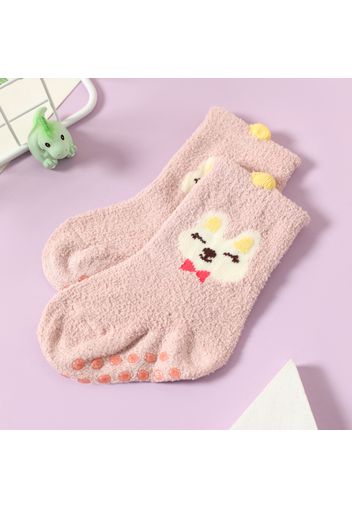 Baby / Toddler Cartoon Jacquard Non-slip Glue Socks