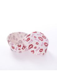 100-pcs Cute Box Cake Baking Muffin Box Paper Cake Cup Party