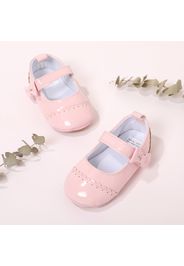 Baby / Toddler Side Bow Decor Pink Prewalker Shoes