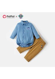 PAW Patrol 2-piece Little Boy Denim Boysuit and Graphic Pants Sets