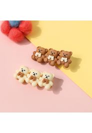 2-pack Cute Cartoon Bear Bunny Rabbit Hair Clips Hair Accessories for Girls