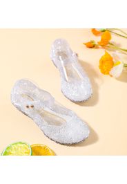 Toddler / Kid Bird Nest Layered Lines Jelly Sandals