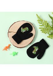 Baby / Toddler Dinosaur Graphic Winter Warm Thick Knitted Gloves Mittens