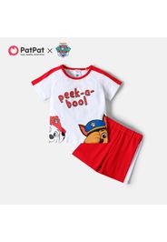 PAW Patrol 2-piece Toddler Boy Peek-a-bool Cotton Tee and Shorts Set