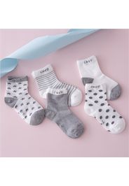 5-pack Baby / Toddler Cozy Breathable Cotton Socks