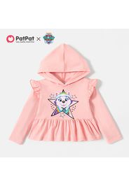 PAW Patrol Toddler Girl Stars Everest Cotton Hooded Sweatshirt