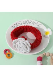 Big Floral Knit Headband Hair Accessory for Girls