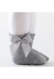 Baby / Toddler/ Kid Bowknot Decor Solid Color Socks