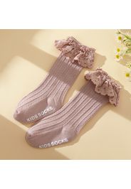 Baby / Toddler Solid Ruffle Decor Stockings