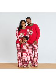 Christmas Deer Family Matching Pajamas Sets (Flame Resistant)