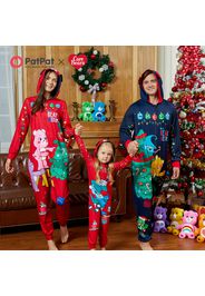 Care Bears Big Graphic Christmas Family Onesie Pajamas(Flame Resistant)