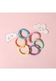 50-pack Multicolor High Flexibility Hair Ties for Girls