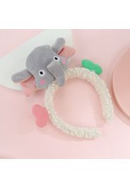 Cute Plush Cartoon Elephant Headband Hair Accessory for Girls