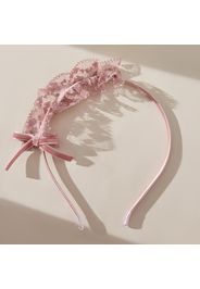 Hair Band Cute Princess Headband with Bow Net Yarn Hair Ornament for Girls