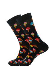 Women Colorful Fruit Pattern Comfortable and Breathable Tube Socks